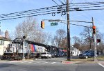 Dover & Rockaway River RR Toys for Tots Train in Downtown Rockaway